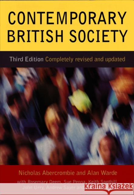 Contemporary British Society