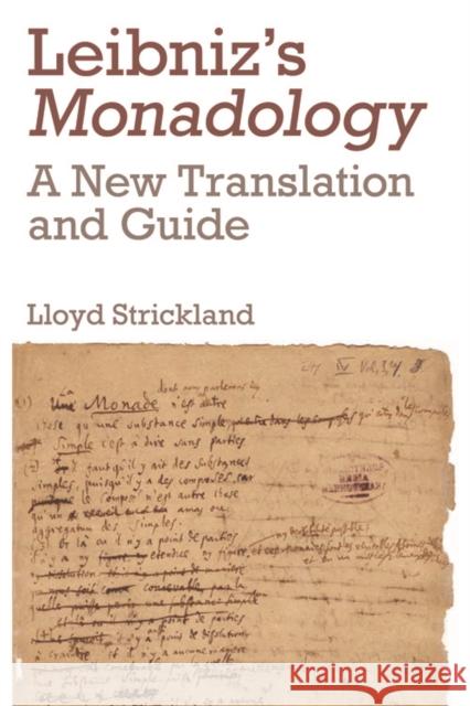 Leibniz's Monadology: A New Translation and Guide