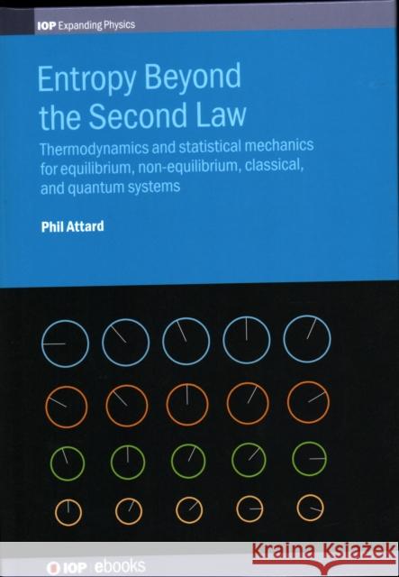 Entropy Beyond the Second Law: Thermodynamics and statistical mechanics for equilibrium, non-equilibrium, classical, and quantum systems