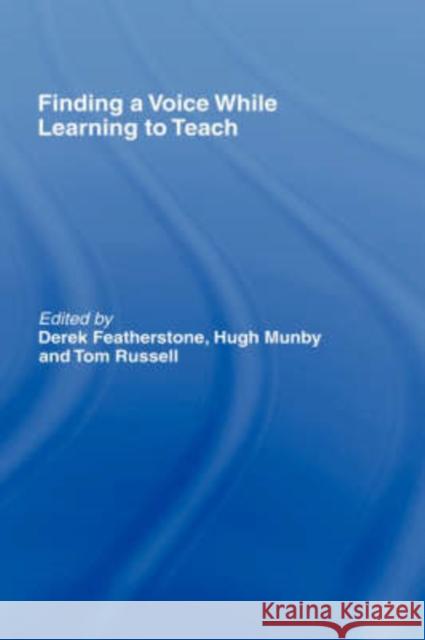 Finding a Voice While Learning to Teach: Others' Voices Can Help You Find Your Own