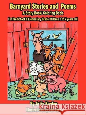 Barnyard Stories and Poems: A Story Book/Coloring Book