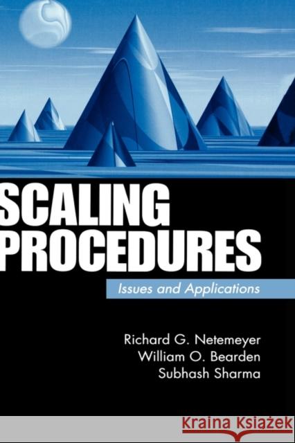 Scaling Procedures: Issues and Applications