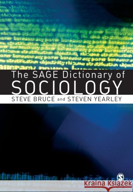 The Sage Dictionary of Sociology