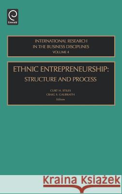 Ethnic Entrepreneurship: Structure and Process