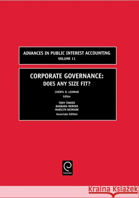 Corporate Governance: Does Any Size Fit?