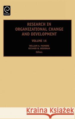 Research in Organizational Change and Development