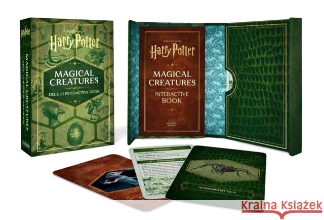 Harry Potter Magical Creatures Deck and Interactive Book