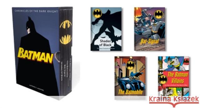 Batman: Chronicles of the Dark Knight: (4 hardcover, illustrated books)