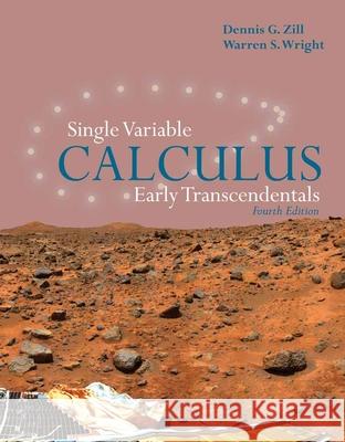 Single Variable Calculus: Early Transcendentals: Early Transcendentals