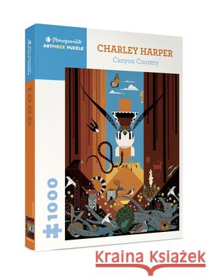 Charley Harper: Canyon Country 1000-Piece Jigsaw Puzzle