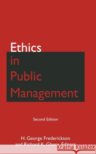 Ethics in Public Management