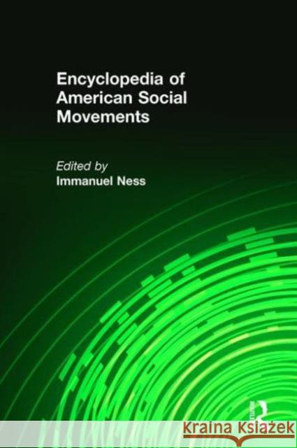 Encyclopedia of American Social Movements