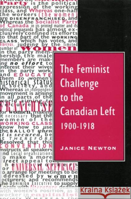 The Feminist Challenge to the Canadian Left, 1900-1918