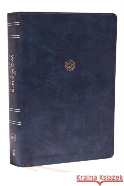 The Nkjv, Woman's Study Bible, Leathersoft, Blue, Full-Color: Receiving God's Truth for Balance, Hope, and Transformation