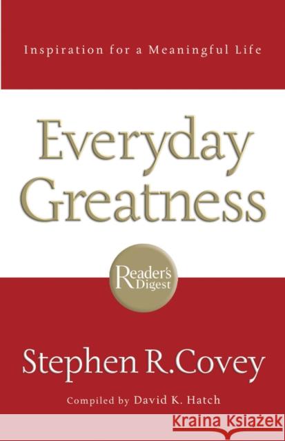 Everyday Greatness