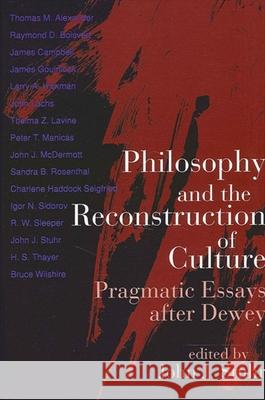 Philosophy and the Reconstruction of Culture