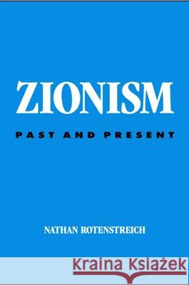 Zionism: Past and Present