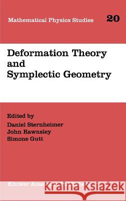 Deformation Theory and Symplectic Geometry