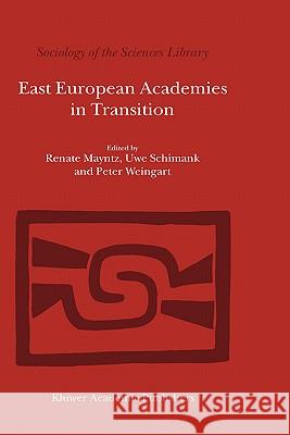 East European Academies in Transition