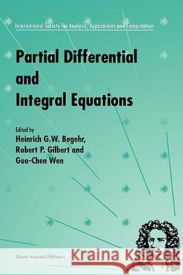 Partial Differential and Integral Equations