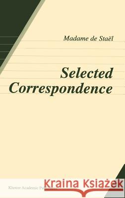 Selected Correspondence