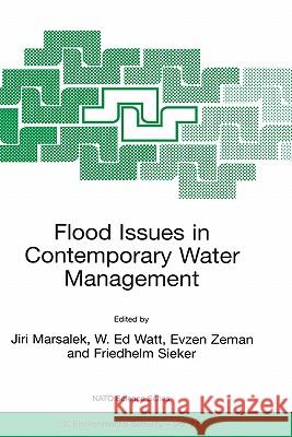 Flood Issues in Contemporary Water Management