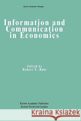 Information and Communication in Economics