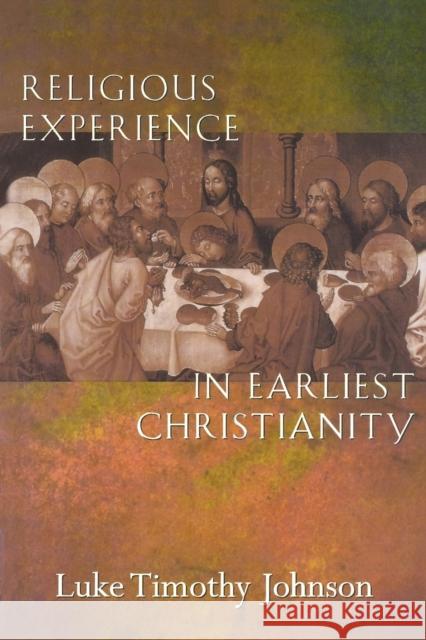 Religious Experience in Earliest Christianity