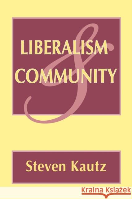 Liberalism and Community: The Sources and Consequences of Job Segregation