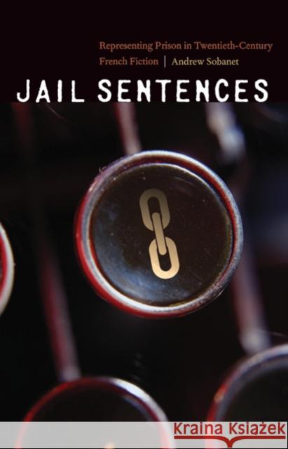 Jail Sentences: Representing Prison in Twentieth-Century French Fiction
