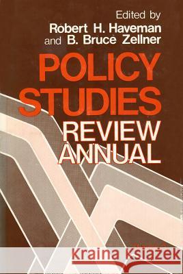 Policy Studies: Review Annual: v. 3