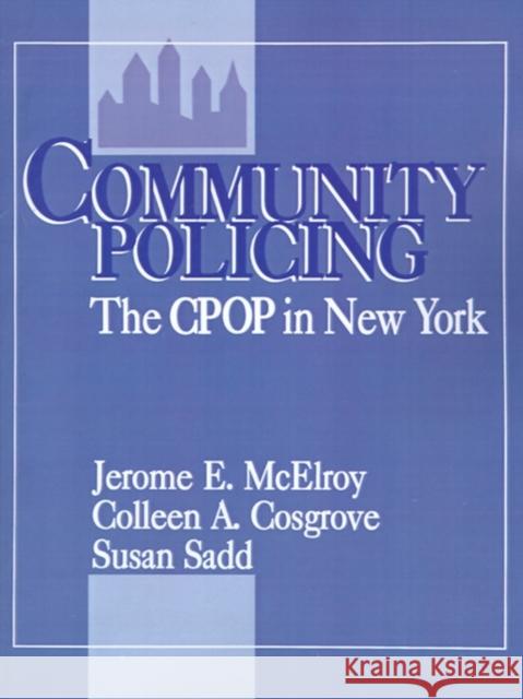 Community Policing: The CPOP in New York