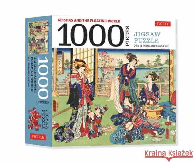 Geishas and the Floating World - 1000 Piece Jigsaw Puzzle: Finished Size 24 X 18 Inches (61 X 46 CM)