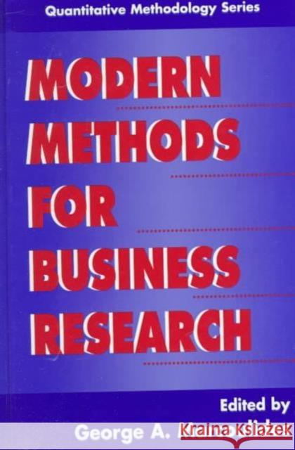 Modern Methods for Business Research