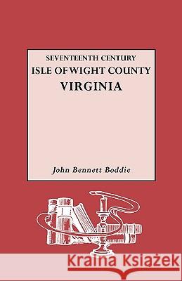 Seventeenth Century Isle of Wight Co., Virginia