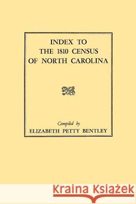 Index to the 1810 Census of North Carolina