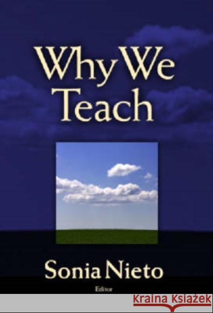 Why We Teach