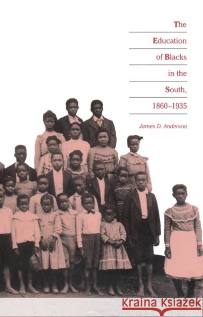 Education of Blacks in the South, 1860-1935