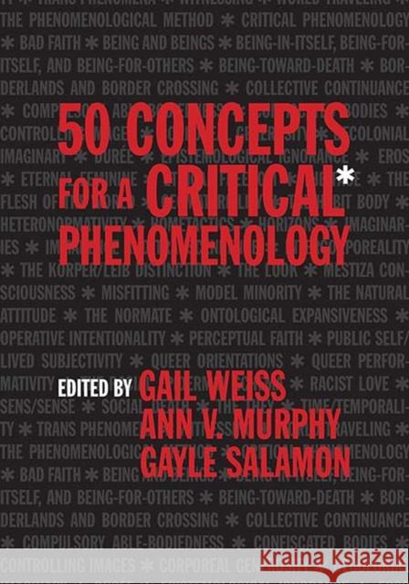 50 Concepts for a Critical Phenomenology