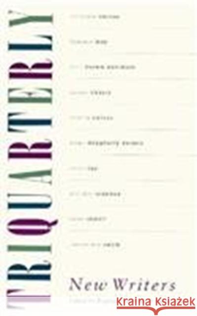 Triquarterly New Writers