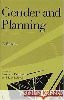 Gender and Planning: A Reader