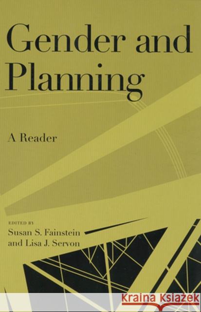 Gender and Planning: A Reader