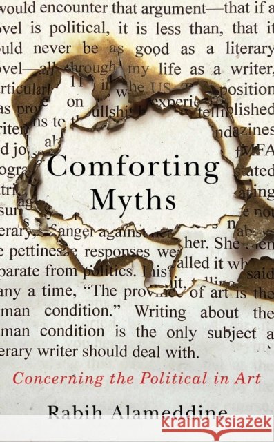 Comforting Myths: Concerning the Political in Art