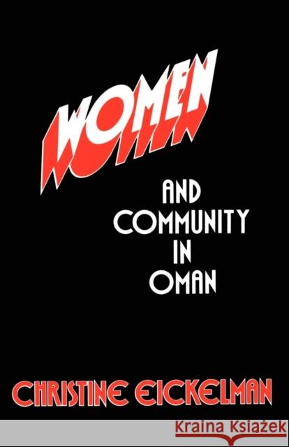 Women and Community in Oman