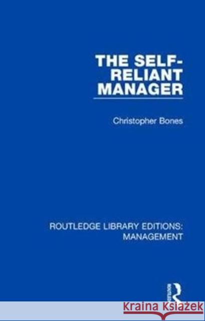 The Self-Reliant Manager