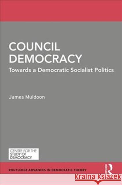 Council Democracy: Towards a Democratic Socialist Politics