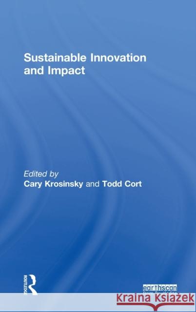 Sustainable Innovation and Impact