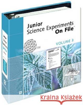 Junior Science Experiments on File& #153; Volume 3