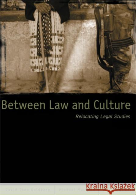 Between Law And Culture : Relocating Legal Studies