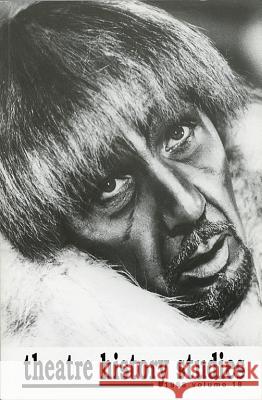 Theatre History Studies 1998, Vol. 18